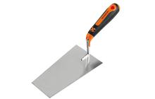 STAINLESS STEEL SQUARE TROWEL WITH BIMATERIAL HANDLE thumbnail