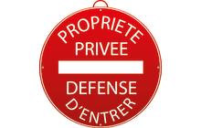 PANEL : PRIVATE PROPERTY / NO ENTRY thumbnail