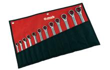 COMBINATION RATCHETING WRENCHES SET, TEXTILE BAG thumbnail