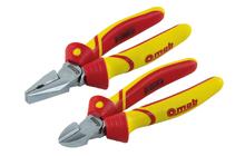 DIAGONAL CUTTING NIPPERS INSULATED 160 + COMBINATION PLIERS INSULATED 180 MM thumbnail