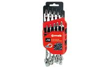 10 PC COMBINATION WRENCH SET WITH RACK thumbnail